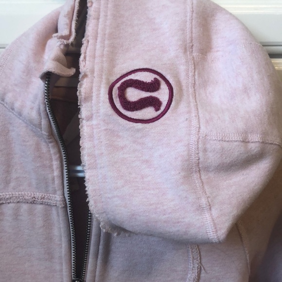 Pink Lululemon Zip up hoodie - Picture 2 of 2